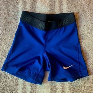Royal Blue Nike Workout Shorts